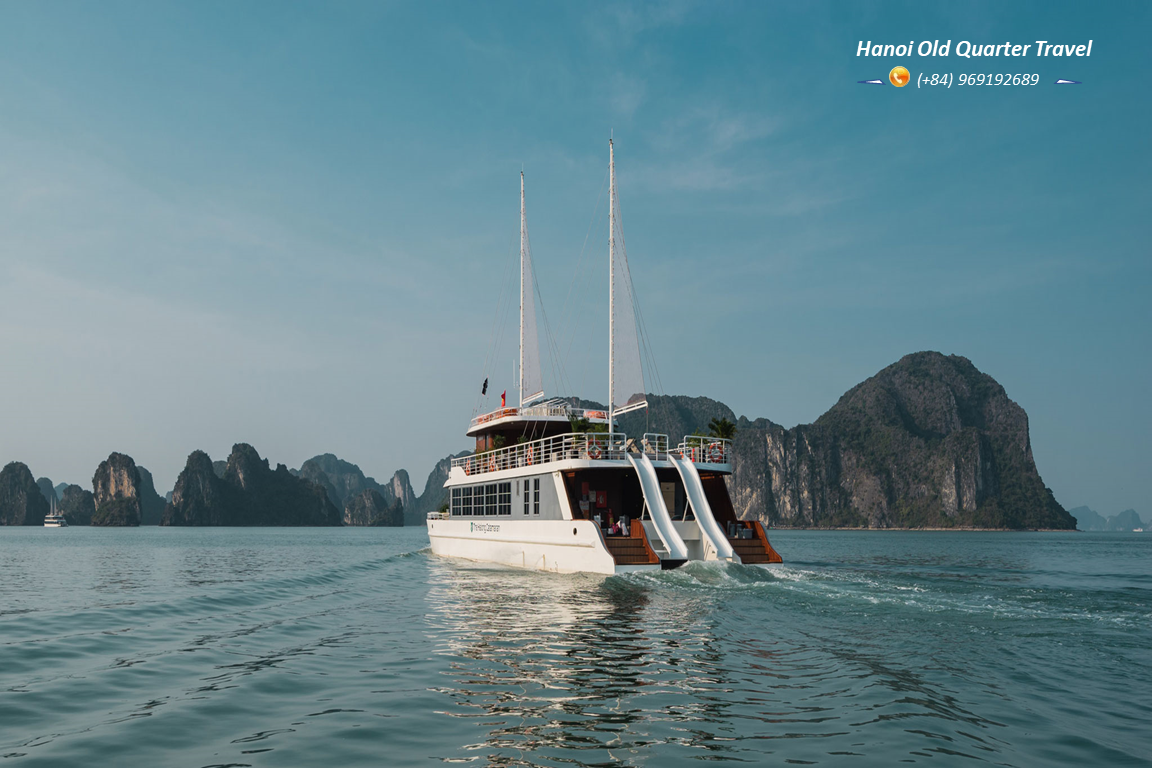 Halong Catamaran Luxury Day Cruise