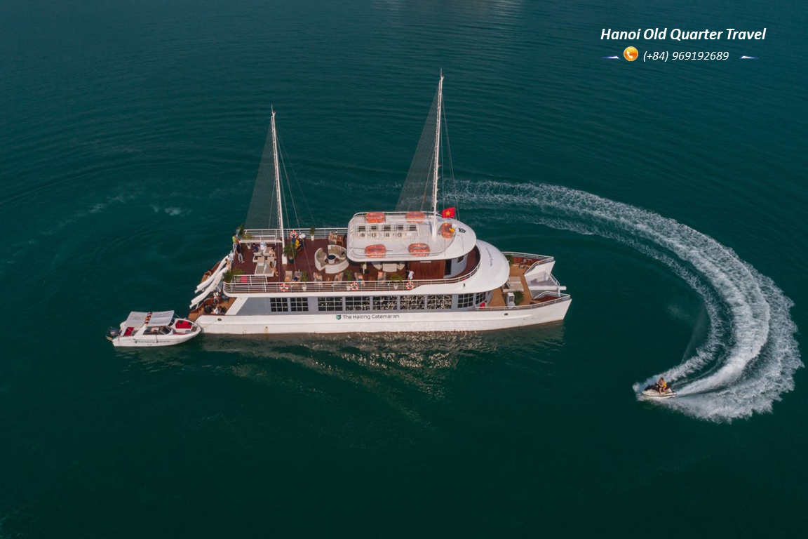 Halong Catamaran Luxury Day Cruise