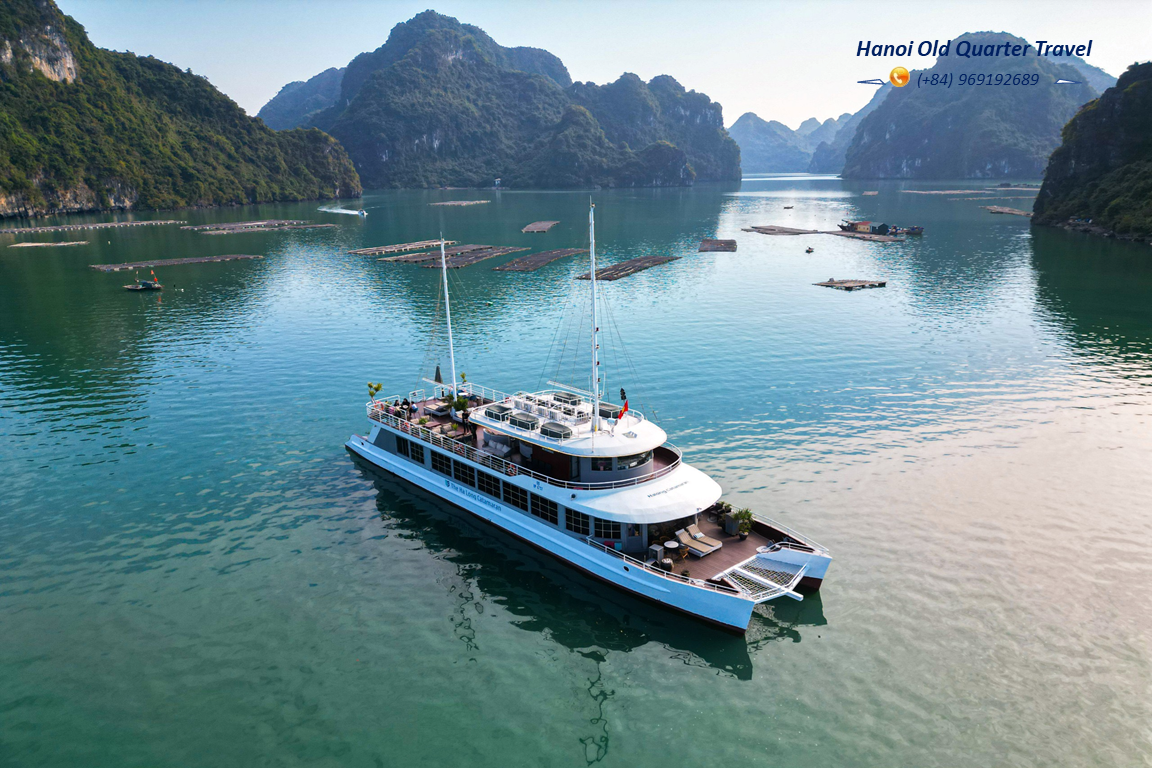 Halong Catamaran Luxury Day Cruise