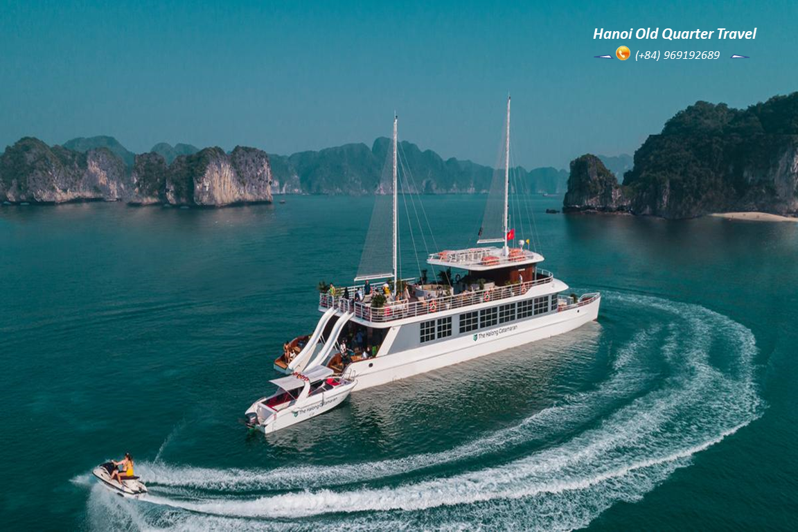 Halong Catamaran Luxury Day Cruise