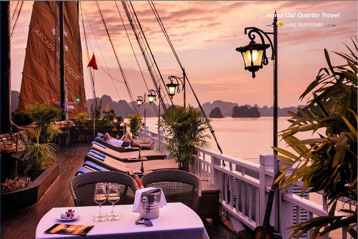 ARCADY BOUTIQUE CRUISES- A 5 STAR CRUISE IN HA LONG BAY