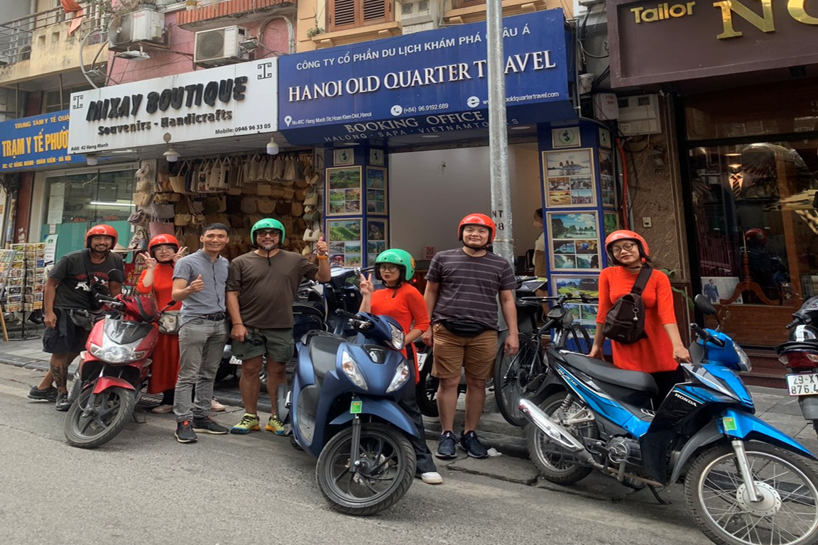 Hanoi Sightseeing Motorbike Tour