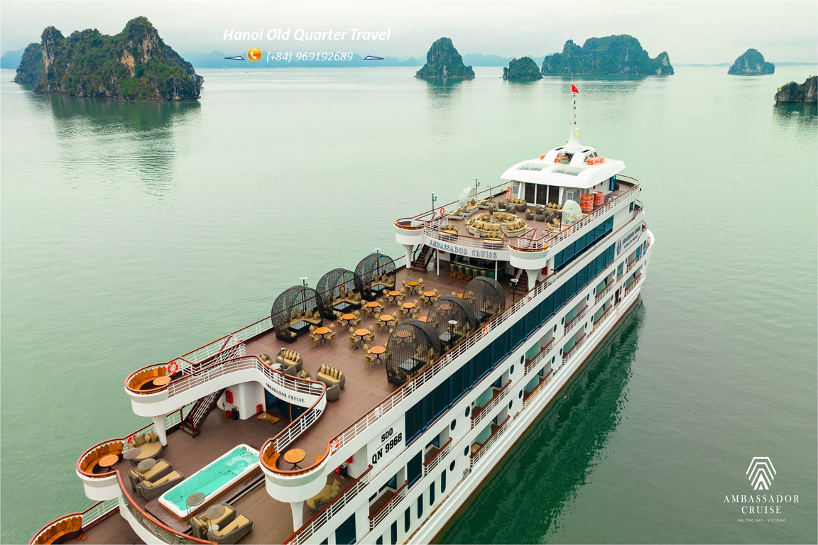 Halong Ambassador Luxury Day Cruise