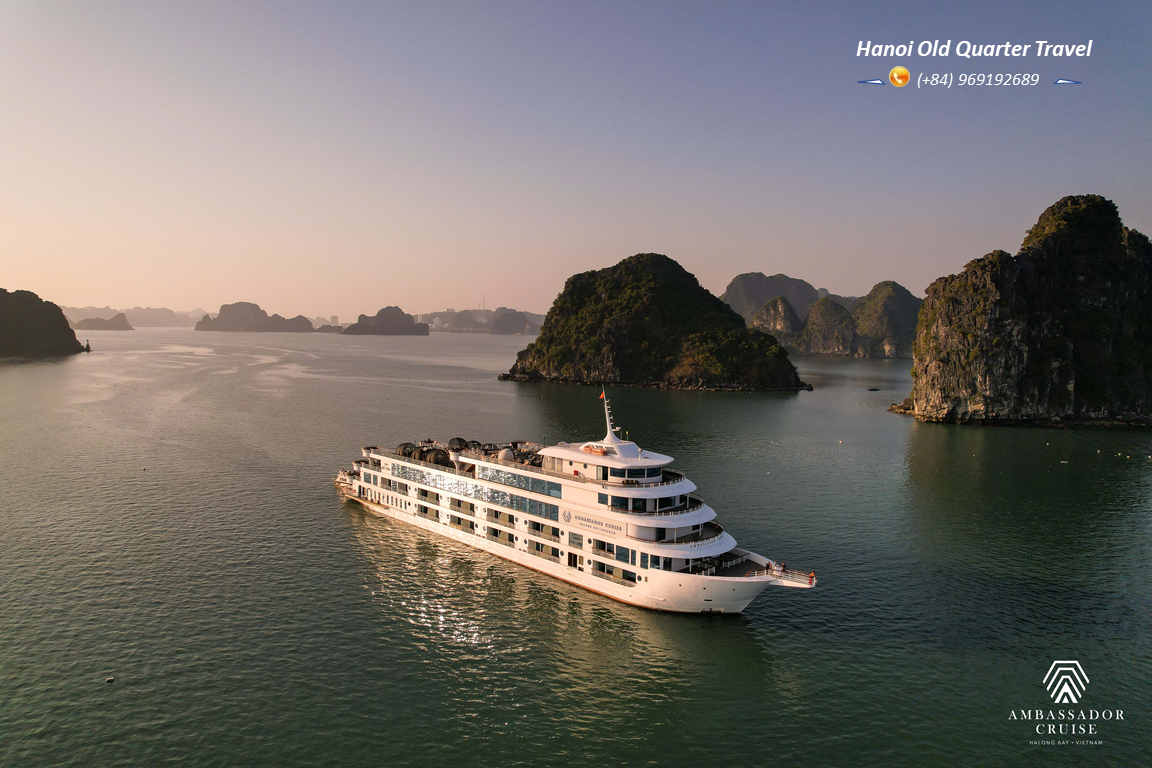 Halong Ambassador Luxury Day Cruise