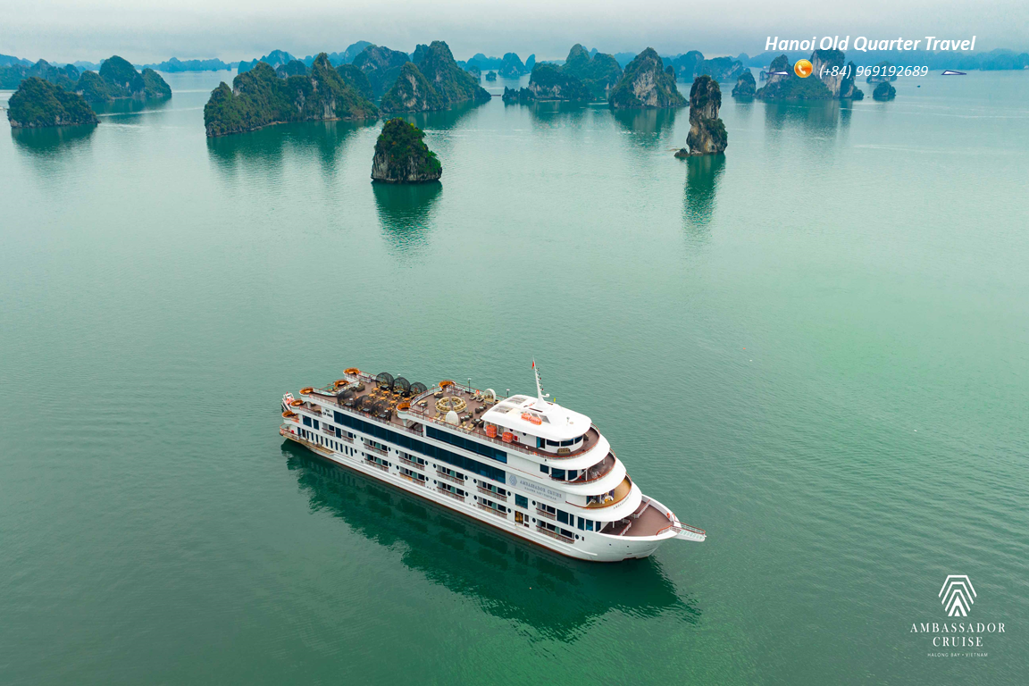 Halong Ambassador Luxury Day Cruise