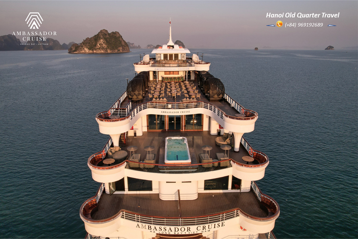 Halong Ambassador Luxury Day Cruise