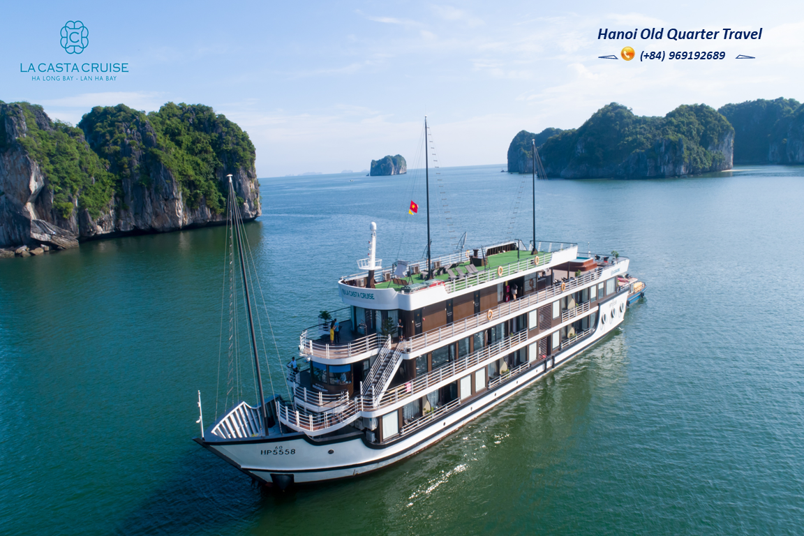 LA CASTA CRUISE- A LUXURY 5 STAR CRUISE IN LAN HA BAY