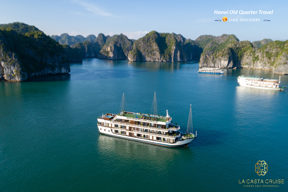 LA CASTA CRUISE- A LUXURY 5 STAR CRUISE IN LAN HA BAY