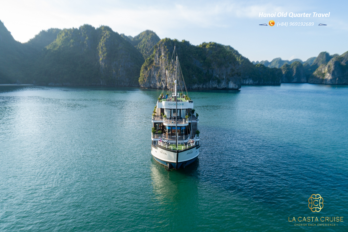 LA CASTA CRUISE- A LUXURY 5 STAR CRUISE IN LAN HA BAY