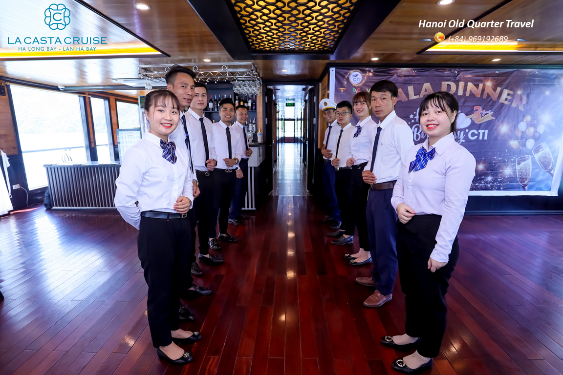 LA CASTA CRUISE- A LUXURY 5 STAR CRUISE IN LAN HA BAY