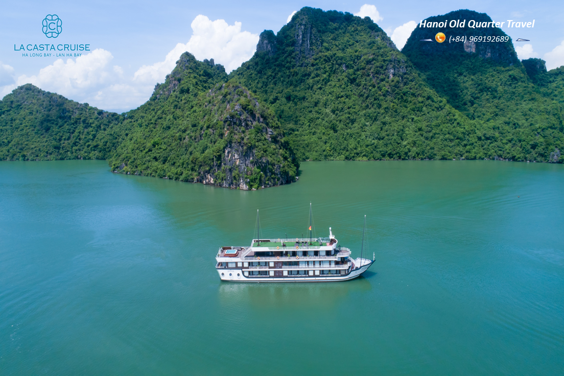 LA CASTA CRUISE- A LUXURY 5 STAR CRUISE IN LAN HA BAY