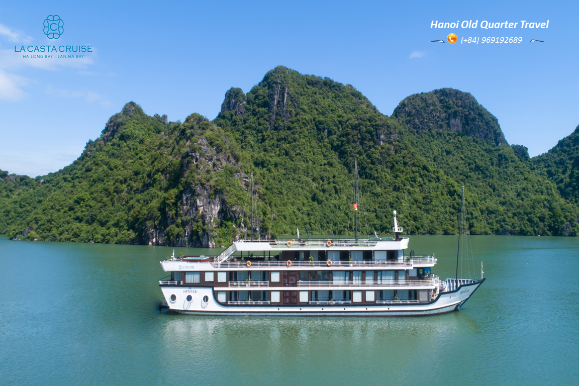 LA CASTA CRUISE- A LUXURY 5 STAR CRUISE IN LAN HA BAY