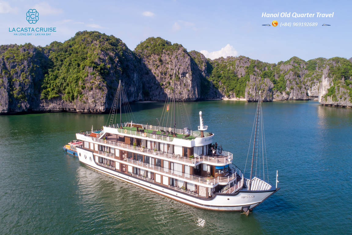 LA CASTA CRUISE- A LUXURY 5 STAR CRUISE IN LAN HA BAY