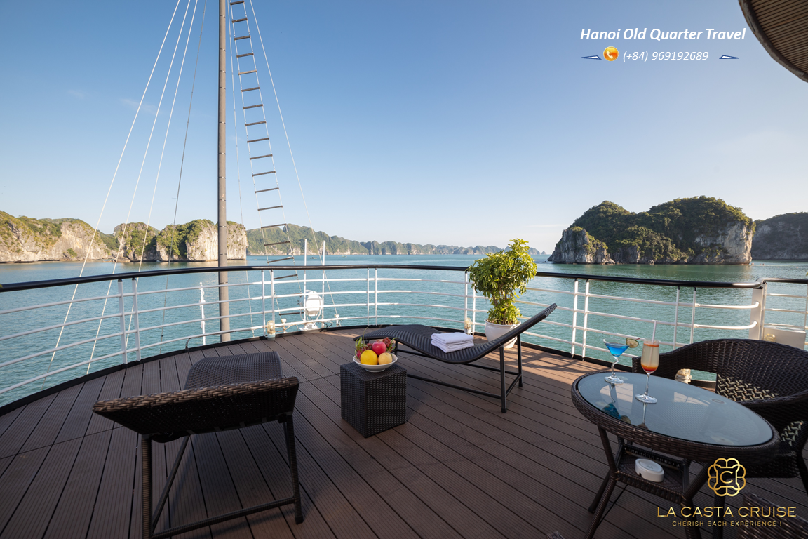 LA CASTA CRUISE- A LUXURY 5 STAR CRUISE IN LAN HA BAY