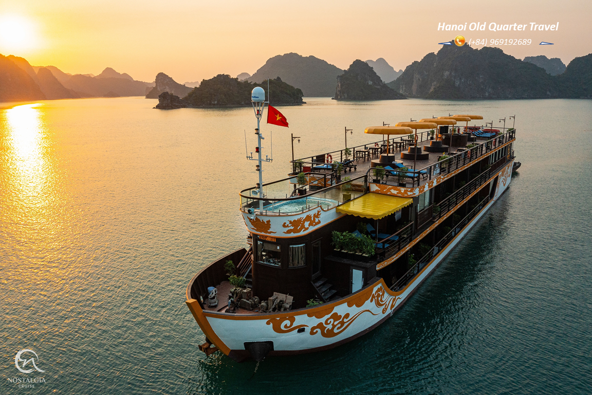 NOSTALGIA CRUISES- A SPECIAL 5 STAR CRUISE IN LAN HA BAY